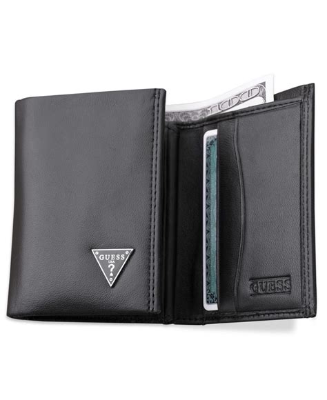 guess men's trifold wallet.